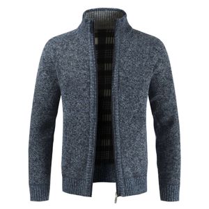 New Spring Autumn Knitted Sweater Men Fashion Slim Fit Cardigan Men Causal Sweaters Coats Solid Single Breasted Cardigan men