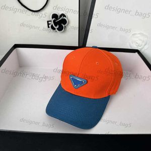 Casquettes Designer Ball Caps for Women Designer Luxury Baseball Caps mode kontrasterande färger Enkla bokstäver P Cap Basin Cap