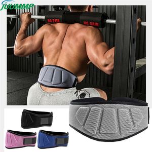 JUUMMP Fitness Weight Lifting Belt For Men Woman Workout Waist Belt Training Back Support Gym Squat Dip Powerlifting Waist Brace 240507