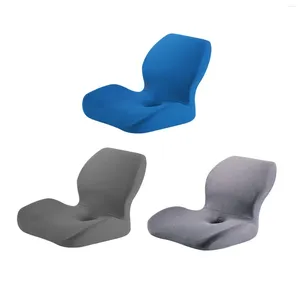 Pillow Memory Foam Seat de suporte macio da cintura Cadeira de cadeira