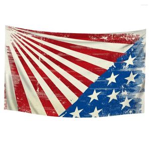 Toalha Large Beach Women Spa Wrap Reutilable Reding American Flag Banding Bathol
