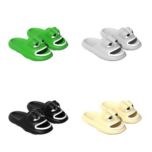 New top Designer Ugly Cute Funny Frog Slippers men women sandals Wearing Summer black white Thick Sole and High EVA Anti Beach Shoes