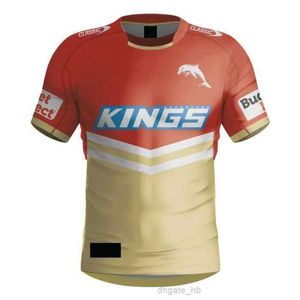 Nowe Penrith Panthers Rugby Jerseys Gold Coast 23 24 Titans Dolphins Sea Eagles Storm Brisbane Home Away Shirts Rozmiar S-5xl FW24