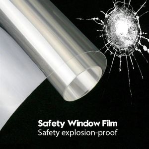 Adesivi per finestre 8mil Sicurezza trasparente Film Glass Protezione