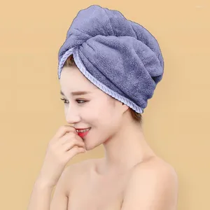 Towel Hair Drying Hat Double Layer Thickened Absorbent Dry Shower Wrap Head Bathroom Supplies