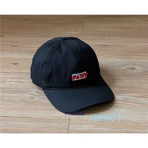 Kith 20ss Tokyo Tokyo Street Mens and Womens Black Curved Eaves Duck Tongue Baseball Hat N22D