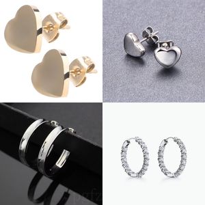 Modedesigner Diamond Luxusschmuck Ohrring Frauen Ohrringe Mädchen Valentinstag Mammy Geschenk 2024 Ohrringe, die Menschen schön machen