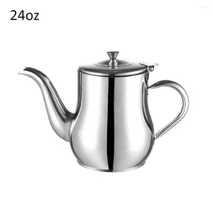 Storage Bottles Grease Strainer Easy Clean Oil Dispenser Bottle Cooking Drip Free For Kitchen Cruet Stainless Steel Ergonomic Handle