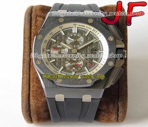 eternity Stopwatch Watches JFF V2 Upgrade version 26405 Ceramic Bezel Cal3126 JF3126 Chronograph Automatic 26400 Mens Watch Sapph3005987