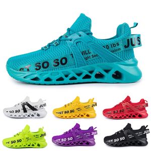 Scarpe da corsa Gai per uomini Donne Nero Blues Blues rosso giallo arancione rosa viola viola traspirante Sneaker Sport Sport