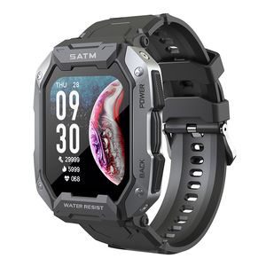 ساعة جديدة للدفاع Smart Watch 1.71 بوصة 380mAh Multi Scene Sports Mode 5ATM