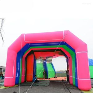 Tents And Shelters Outdoor Event Start/finish Game Arch Inflatable Entrance With Custom Banner