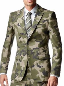 3d camouflage stampa maschile abito casual abito casual abito ufficio outdoor street classico giacca versatile 240513