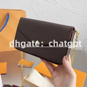 Designer -Taschen Frau Umhängetaschen Crossbody Leder klassische Marke Luxus Design Bag Messenger Ladies Geldbeutel Pochette