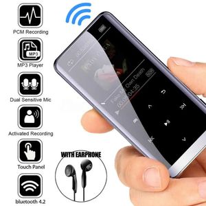 MP3 MP4 8G64G Bluetooth Player Sports Music EBook AMV AVI Video Media FM Radio Recorder Color Screen Walkman With Earphone 240506