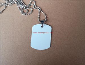 sublimation blank 3 5CM necklaces pendants transfer necklace pendant diy materials consumable 30pieces lot 0927264Y3527411