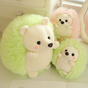 15-25cm Cute Hedgehog Doll Cartoon Car Key Kawaii Bag Accessories Creative Cartoon Plush Toys Doll Keychain