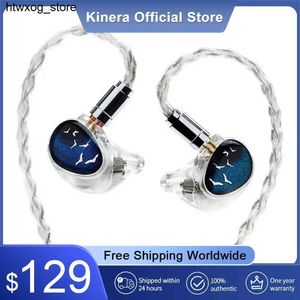 Hörlurar hörlurar kinera celest phoenixcall hörlurar 1dd+2ba+2 platt paneldrivrutinsmonitorer 5 hybriddrivrutiner IEMS 0,78 2PIN PLUG CABAL IEMS S24514 S24514