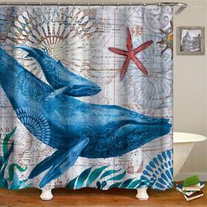 Shower Curtains Lovers Couple Painting Art Waterproof Polyester Bathroom With Hooks