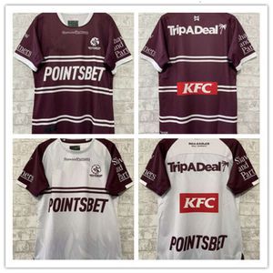 Maglie di rugby Jersey di rugby 2024 Sea Eagles Home/Away Rugby Jersey Mens Short Sonte