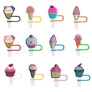 Other Home Decor Ice Cream Theme St Er For Cups Drinking 30 40 Oz Water Bottles Dust-Proof Caps 10Mm Cap Cup Drop Delivery Otat4 Otewd