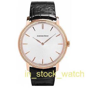 Aaip Watch Designer di lusso Jules Series 18K Gold Rose Mechanical Mechanical Mens Watch 15182or