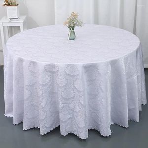 Panno tavolino coperte di colore solido in stoffa impermeabile per il matrimonio del banchetto del banchetto elegante