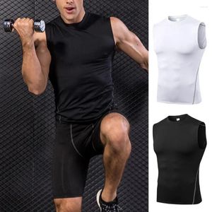 Męskie topy czołgów mężczyzn Slim Fit Vest Culcibuilding Slevele Builout dla siłowni budowanie mięśni fitness Singlet seksowna atletyka