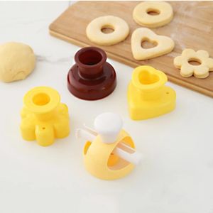 ベーキング型ドーナツ型プラスチッククッキングケーキカッターメーカーデザートドーナツドーナツ用キッチンDIYアクセサリー