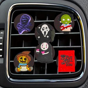 Hook Hanger New Halloween 79 Cartoon Car Air Vent Clip Clips Freshener Outlet per balsam för kontorshemdekorativ diffusor Drop OTR5J