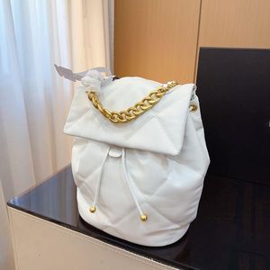 10A Fashion Luxury Women Designer For Handbag Brand Backpack Fashion Back Lattice Clutch Diamond Chains Classic Packs Leather Casual Ge Otbc