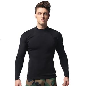 Mens Long Sleeve Neoprene Wetsuits Tank Top 1,5 mm High Stretch Body Shaper Slim Fit Sportswear For Diving 240507