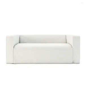 Copertina di sedie Cover per divano per Klippan 2 Master di gonna lunga di vari colori e tessuti Lovesat