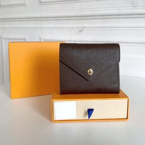 2022 Luxurys plånboksdesigners plånböcker Klassiska högkvalitativa kvinnors kreditkortsäckar Corn Purse Fashion En mängd olika stilar och färger AV 2715