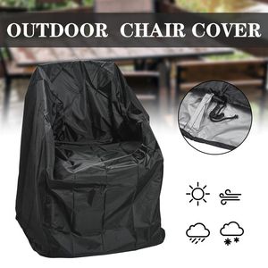 Sandalye yığılmış toz kapağı dış bahçe koltuk mobilya kanepe koruma yağmur ve kar örgülü polyester uygun