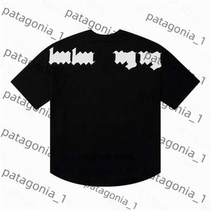 Kąty palmowe T Shirt Tops Summer Loose Thirt Thirt Fashion Casual Shirt Street Street Cute T Shirts Męs Kobiety Kąty palmowe Wysokiej jakości unisex para 77ce