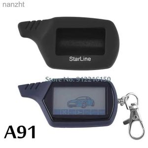 Alarmsysteme A91 Dialog LCD Fernbedienung FOB Schlüsselbund für Zwei-Wege-Auto Alarm Starline A91 Einbrecher Alarm WX