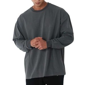 Moletom de moletons masculinos masculinos finos da moda de moda solta conjunto de fitness conjunto de fitness de treinamento casual de mangas esportivas de manga longa de mangas compridas