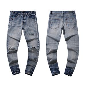 Calça jeans calças designer preto skinny adesivos leves lavagem de motocicleta rock reavivamento de rochas riggers verdadeiros religiões homens homens