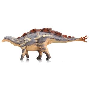 1 35 Haolonggood Wuerhosaurus Dinosaur Toy Ancient Prehistoric Animal Model Dinosaur Blue version 240513