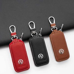 Car Stickers Car Styling Key Chain Keyring Key Wallet Purse Pouch Organizer Holder for VW GOLF Sagitar Lamando Magotan POLO Beetle Scirocco T240513