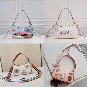 Kobiety mahjong to torba pod pachami Tabby Torba projektant hobo torba najwyższej jakości crossbody luksusowy moda nowa słodka emblemat z kreskówek ramię po przekątnej torbie