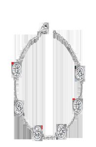 925 bracciali per matrimoni in moissanite in argento sterling goccia di gioielli fine5853304