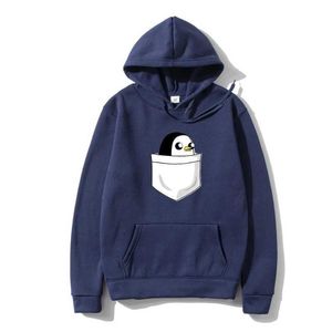 Erkek Hoodies Sweatshirts Penguin Dış Giyim Erkek Hoodys Ho Sales Yaz Moda İnce Hoody 2022 Nefes Alabilir Saf Pamuk Flce Sweatsweoutewear Y240510