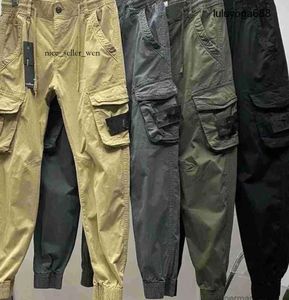 석재화물 섬화물 나침반화물 24SS Mens Stones Patches Island Vintage Cargo Pants 디자이너 큰 포켓 바지 바지 바지 트랙 패션 브랜드 레깅스 140