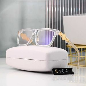 2023女性と男性のためのトップデザイナーのサングラス眼鏡屋外の色合いビッグスクエアフレームファッションクラシックレディサングラスミラー品質104