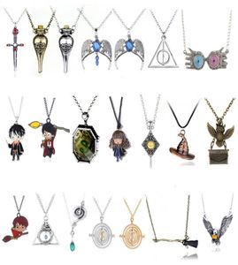 necklace Movie Nelace time converter hourglass owl potion bottle Deathly Hallows Pendant2184000