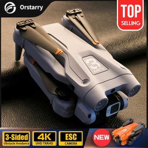 Drönare 4K HD Camera Mini Drone Z908 Pro/Max Drone Professional Optical Flow Positionering 3 Sidor Hinder Undvikande Fyra helikopter Toy Gifts S3