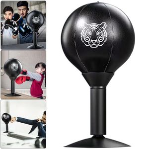 Schreibtisch Boxing Punch Ball Stress Relief Kampfgeschwindigkeitstraining Trottel Muay Tai MMA Übung Saugnaspekte Desktop -Bälle 240506