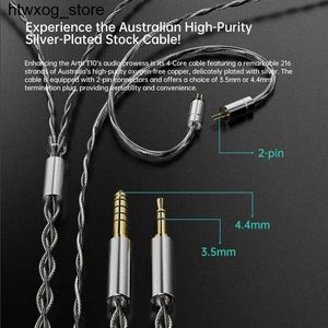 Hörlurar hörlurar artti t10 r1 hifi hörlurar iems inear trådbundna hörlurar monitorer stereo hörlurar avtagbar 078mm 2pin 35mm44mm plug c